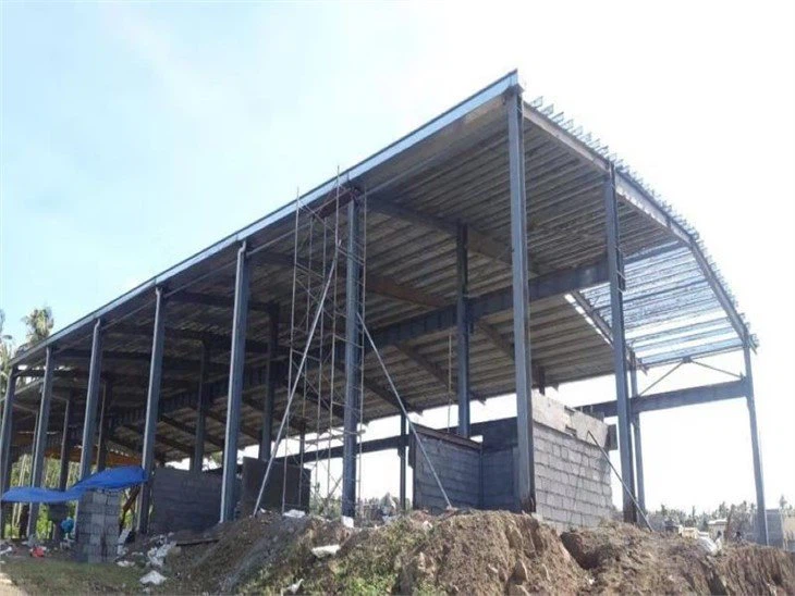 Quick build prefab steel building